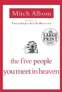 9780739377451 5 People You Meet In Heaven (Large Type)