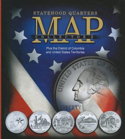 9780794827847 Statehood Quarters Collectors Map