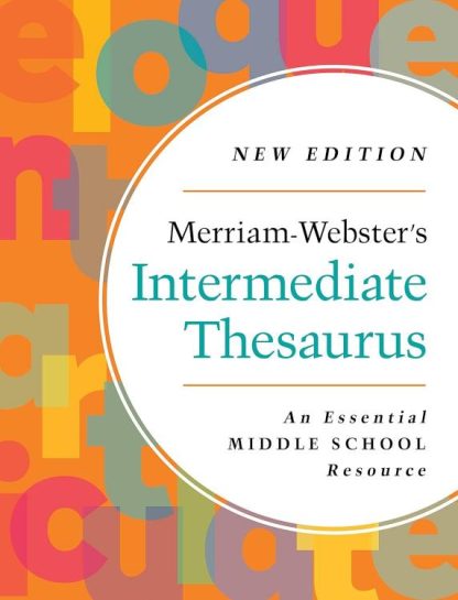 9780877796787 Merriam Websters Intermediate Thesaurus Grades 5-8