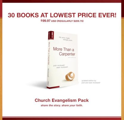 9781414332062 More Than A Carpenter Church Evangelism Pack 30 Pack