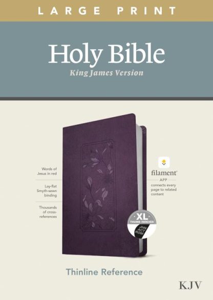 9781496447227 Large Print Thinline Reference Bible Filament Enabled Edition