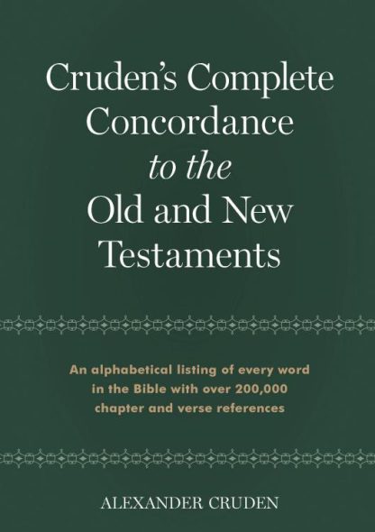 9781565638181 Crudens Complete Concordance To The Old And New Testaments