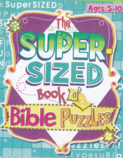 9781584111429 Super Sized Book Of Bible Puzzles Ages 5-10