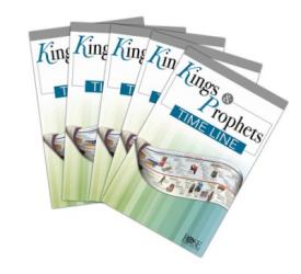 9781628624649 Kings And Prophets Time Line Pamphlet 5 Pack