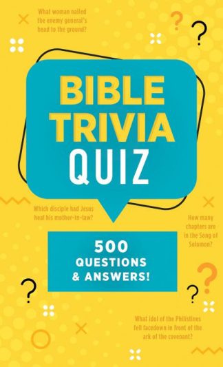 9781636097350 Bible Trivia Quiz