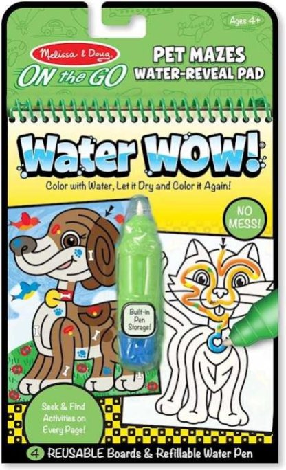 0000772094849 On The Go Water Wow Pet Mazes