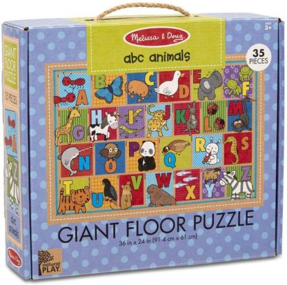 000772313735 Giant Floor Puzzle ABC Animals