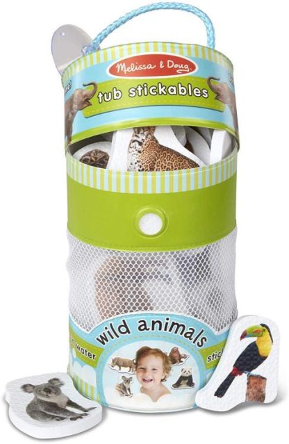 000772314046 Tub Stickables Zoo Animals