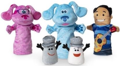 000772330138 Blues Clues And You Hand And Finger Puppets