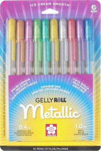 053482573708 Sakura Gelly Roll Metallic 10 Pack