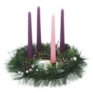 089945474374 Pine Advent Wreath