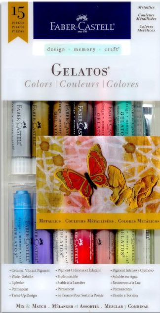 092633808030 Faber Castell Metallic Gelatos Set