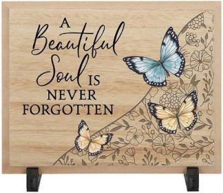 096069251491 Beautiful Soul Table Decor Plaque