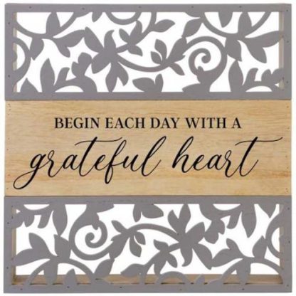 096069263623 Grateful Heart Cutout Sitter