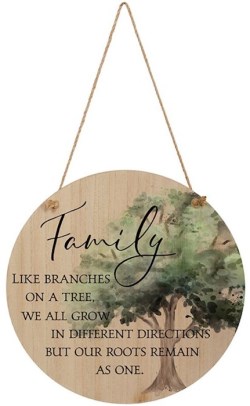 096069332695 Family Wall Decor (Plaque)