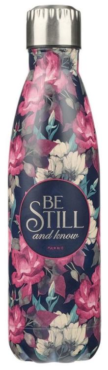 1220000136175 Be Still Stainless Steel Water Bottle