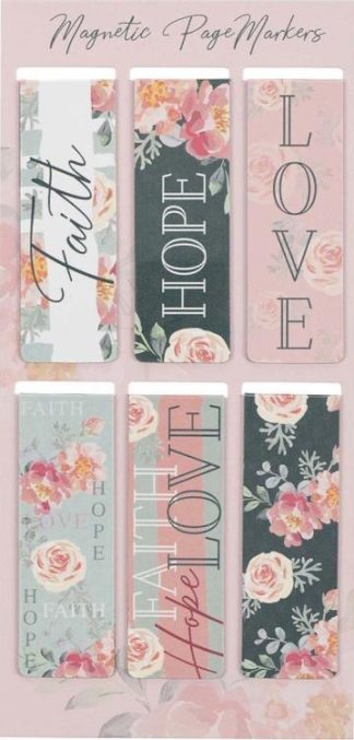 1220000137189 Vintage Faith Hope And Love Magnetic Set 1 Corinthians 13:13