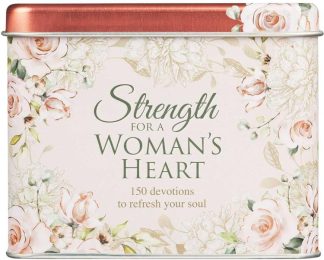 1220000322158 Strength For A Womans Heart Cards In Tin