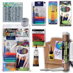 634989246809 Metallic Trends Bible Journaling Kit