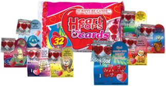 641520055271 Heart Pops And Cards Jumbo Bag