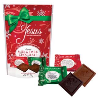 641520073053 Jesus Sweetest Name I Know Chocolate Stand Up Pouch