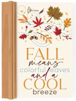 656200523759 Fall Means Colorful Leaves And A Cool Breeze Ornate Decor