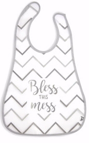 664843690301 Bless This Mess Waterproof Bib