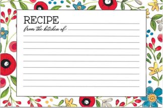 703800079626 Classic Kitchen Recipe Cards