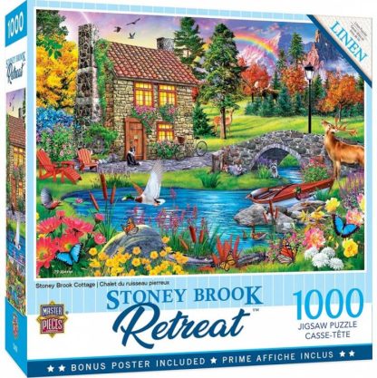 705988719844 Stoney Brook Cottage 1000 Piece (Puzzle)