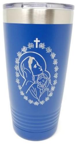 718879608387 Blessed Mother And Child Tumbler