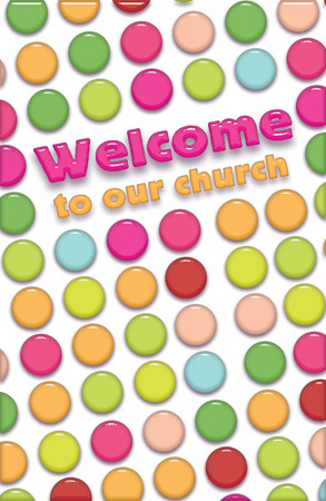 730817346595 Welcome To Our Church Welcome Folder Pack Of 12