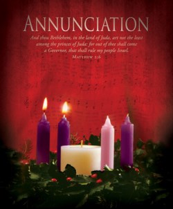 730817352695 Advent Week 2 Annunciation Pack Of 100