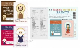 7426842715422 52 Weeks With The Saints Learning Cards