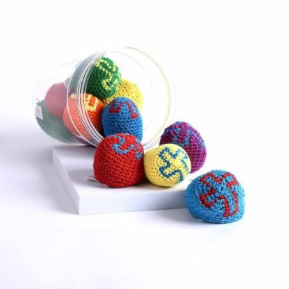 788200523252 Kick Balls Cross Knitted Pack Of 12