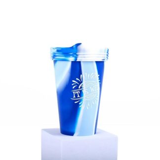 788200527151 It Is Well Silicone Cup With Lid And Straw