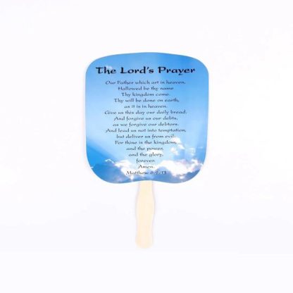 788200582204 Hand Fan The Lords Prayer Pack Of 50