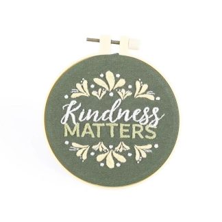 788200603053 Embroidery Kit Kindness Matters