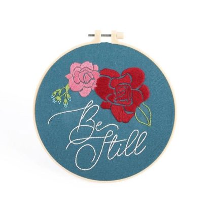 788200603138 Embroidery Kit Be Still