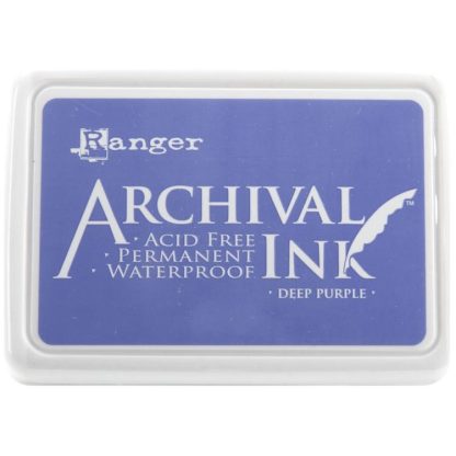 789541030430 Ranger Archival Ink Pad Deep Purple