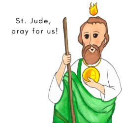 796745000831 Saint Jude (Magnet)