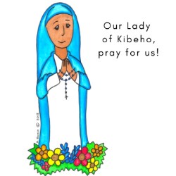 796745001005 Our Lady Of Kibeho (Magnet)