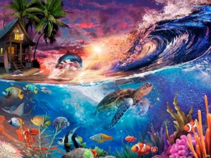 819273024121 Evening Sea 550 Piece (Puzzle)