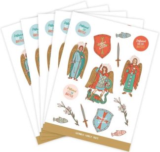 850048569379 Archangels Sticker Sheet Pack Of 5