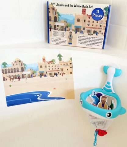 860009103856 Jonah And The Whale Bath Set