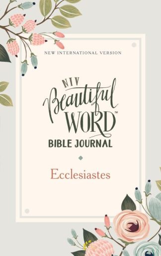 9780310458043 Beautiful Word Bible Journal Ecclesiastes Comfort Print