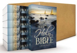 9780310463825 Holy Bible Larger Print Economy Edition Case Of 24 Comfort Print