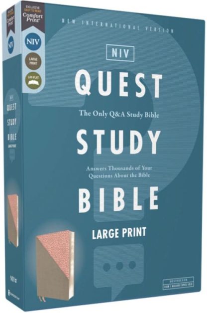 9780310465843 Quest Study Bible Large Print Comfort Print