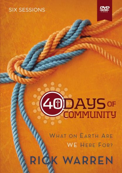 9780310689126 40 Days Of Community Video Study (DVD)