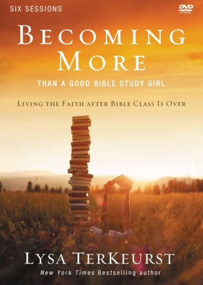 9780310877714 Becoming More Than A Good Bible Study Girl A Dvd Study (DVD)