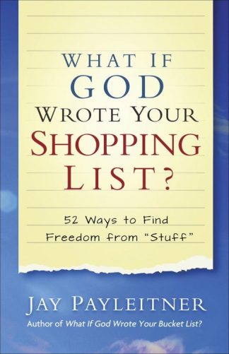 9780736977289 What If God Wrote Your Shopping List